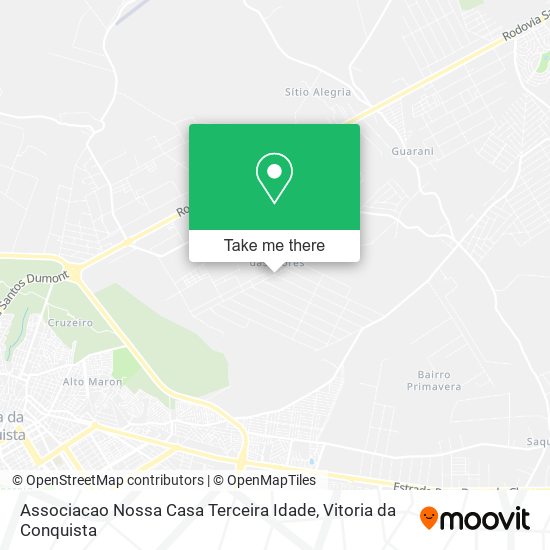 Associacao Nossa Casa Terceira Idade map