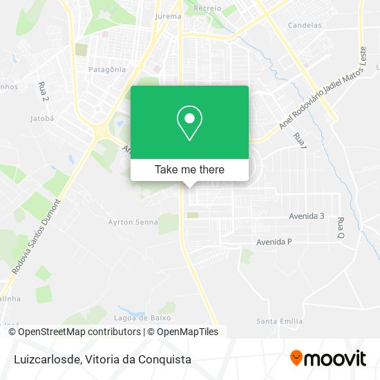 Luizcarlosde map