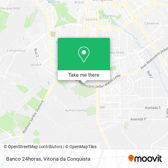 Banco 24horas map
