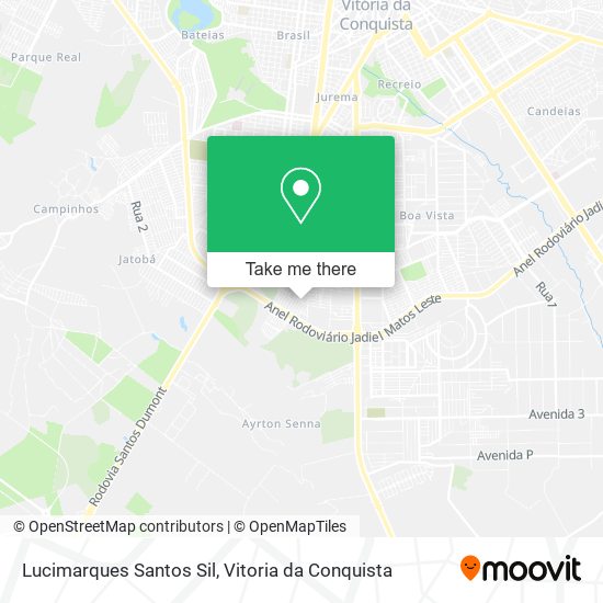 Lucimarques Santos Sil map
