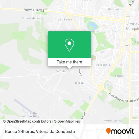 Banco 24horas map
