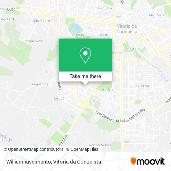 Williamnascimento map