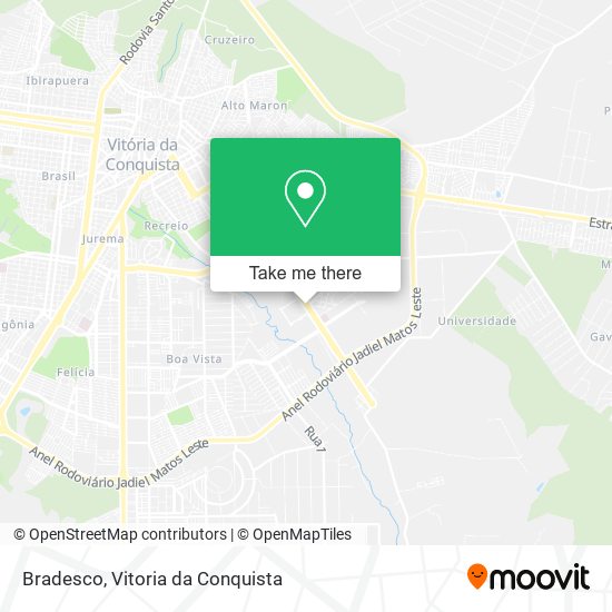 Bradesco map