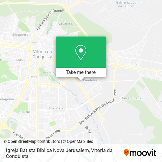 Igreja Batista Biblica Nova Jerusalem map