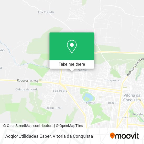 Acqio*Utilidades Esper map