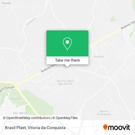 Brasil Plast map