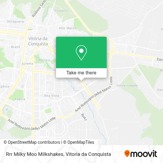 Rrr Milky Moo Milkshakes map