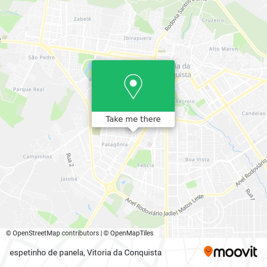 espetinho de panela map