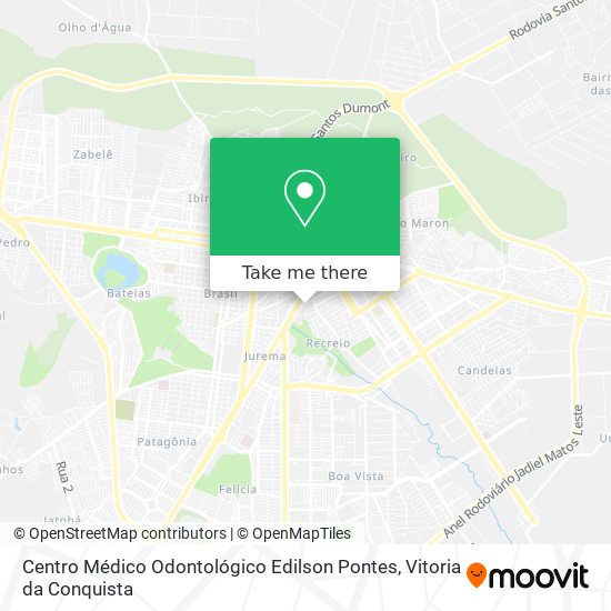 Centro Médico Odontológico Edilson Pontes map