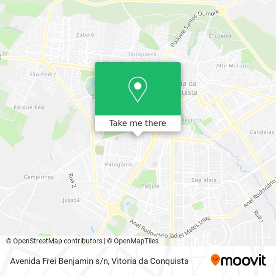 Avenida Frei Benjamin s/n map