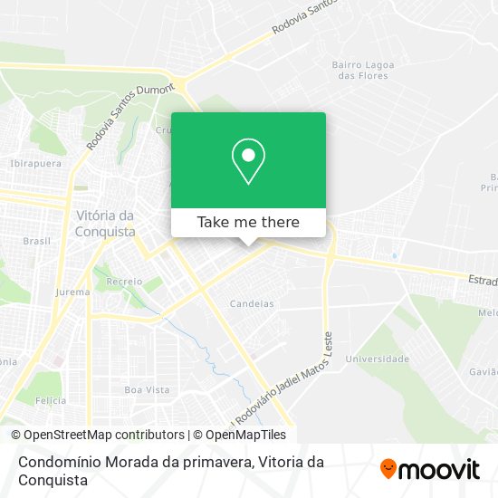 Condomínio Morada da primavera map