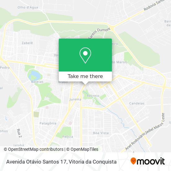 Avenida Otávio Santos 17 map