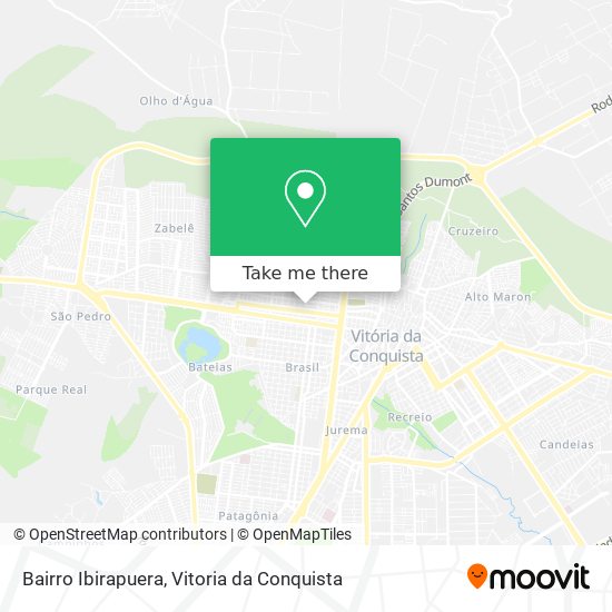 Bairro Ibirapuera map