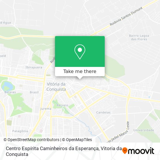 Centro Espírita Caminheiros da Esperança map