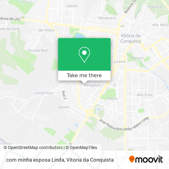 com minha esposa  Linda map