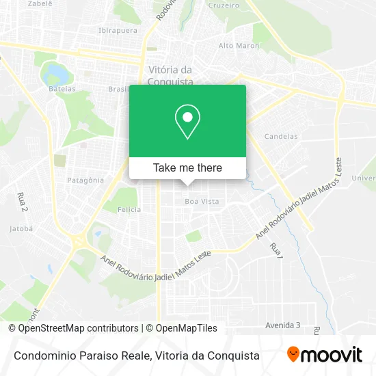 Condominio Paraiso Reale map