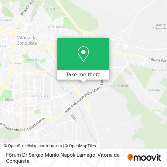 Fórum Dr Sergio Murilo Napoli Lamego map