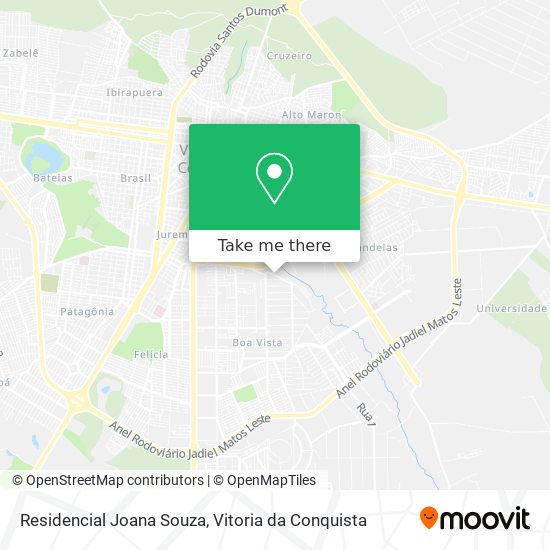 Mapa Residencial Joana Souza