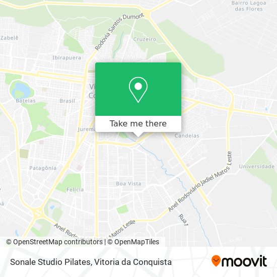 Mapa Sonale Studio Pilates