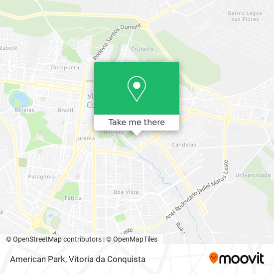 American Park map