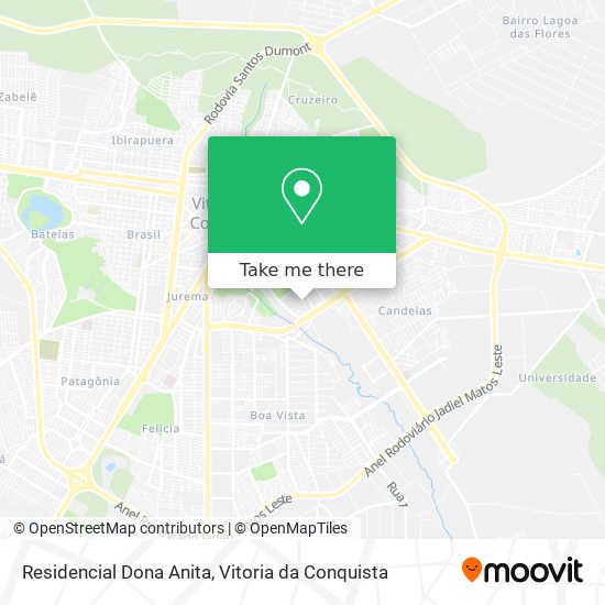 Residencial Dona Anita map