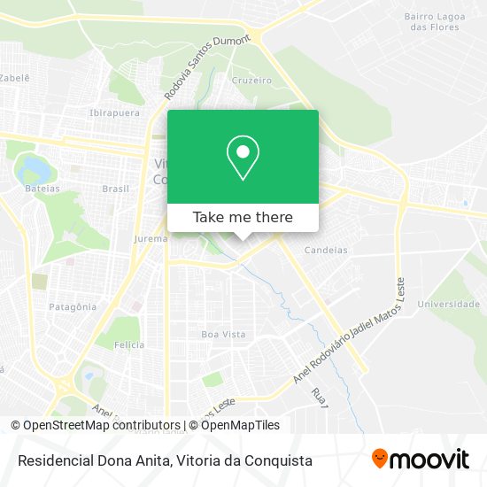 Mapa Residencial Dona Anita