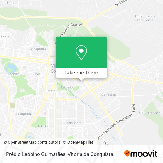 Prédio Leobino Guimarães map
