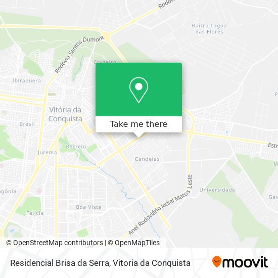 Mapa Residencial Brisa da Serra