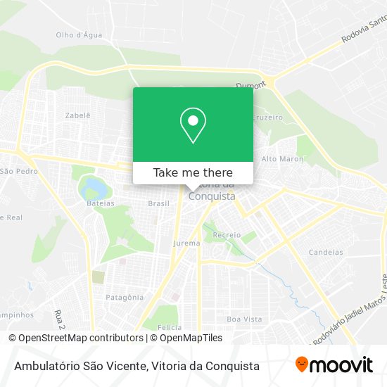 Ambulatório São Vicente map
