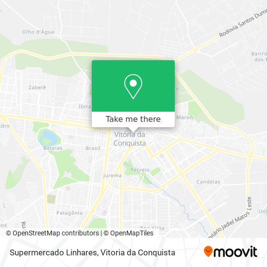 Mapa Supermercado Linhares