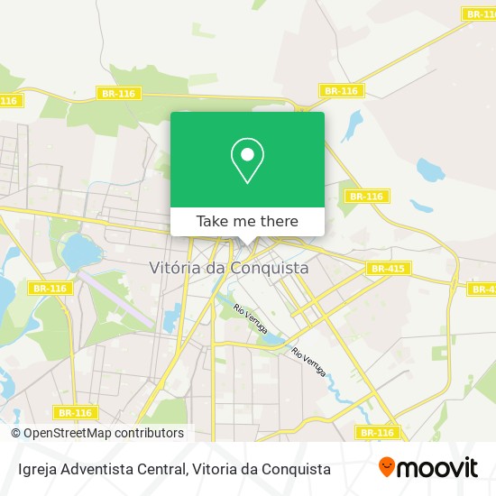 Igreja Adventista Central map