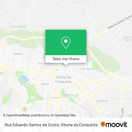 Mapa Rua Eduardo Santos da Costa