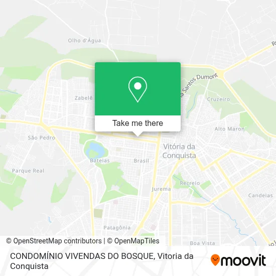 CONDOMÍNIO VIVENDAS DO BOSQUE map