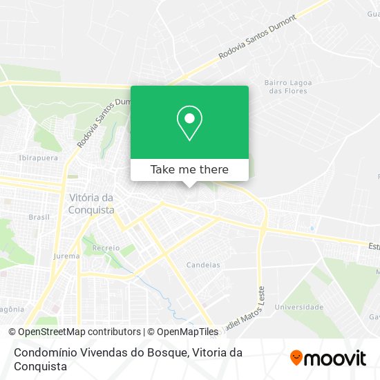 Condomínio Vivendas do Bosque map
