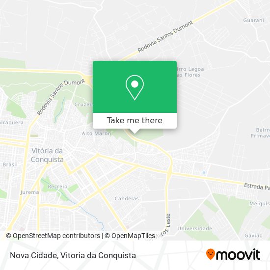 Nova Cidade map