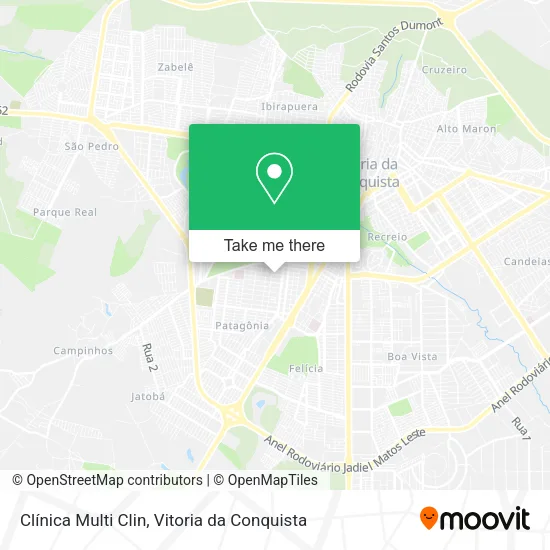 Clínica Multi Clin map