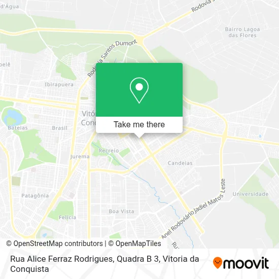 Rua Alice Ferraz Rodrigues, Quadra B 3 map