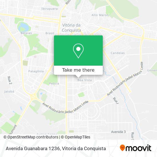 Avenida Guanabara 1236 map