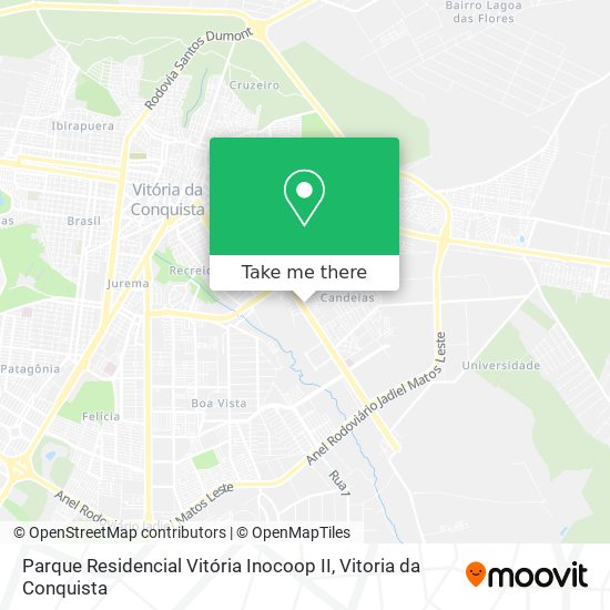 Parque Residencial Vitória Inocoop II map
