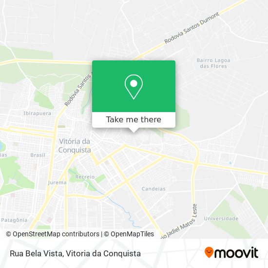 Mapa Rua Bela Vista