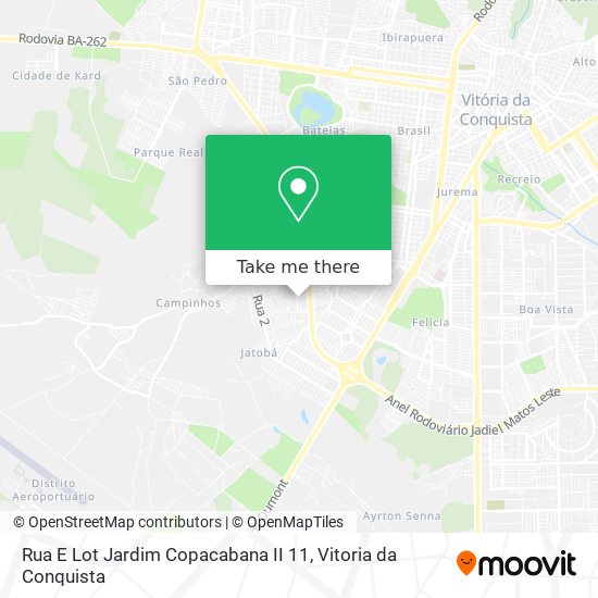 Rua E Lot Jardim Copacabana II 11 map