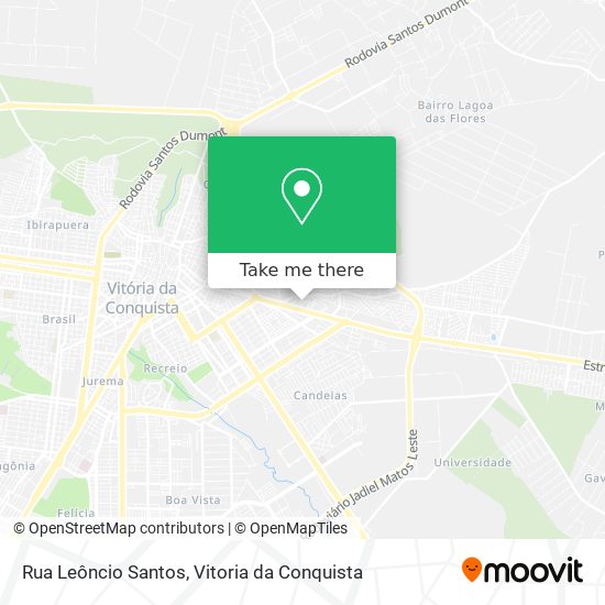 Rua Leôncio Santos map