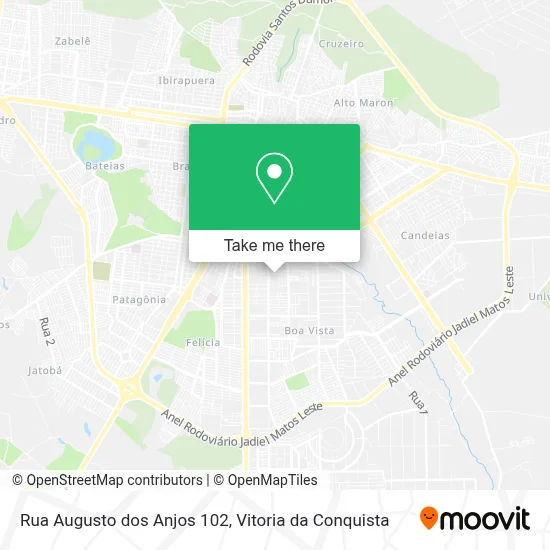 Rua Augusto dos Anjos 102 map