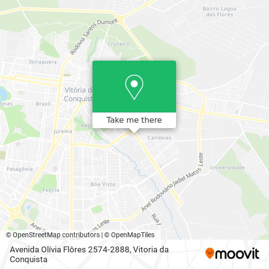 Avenida Olívia Flôres 2574-2888 map