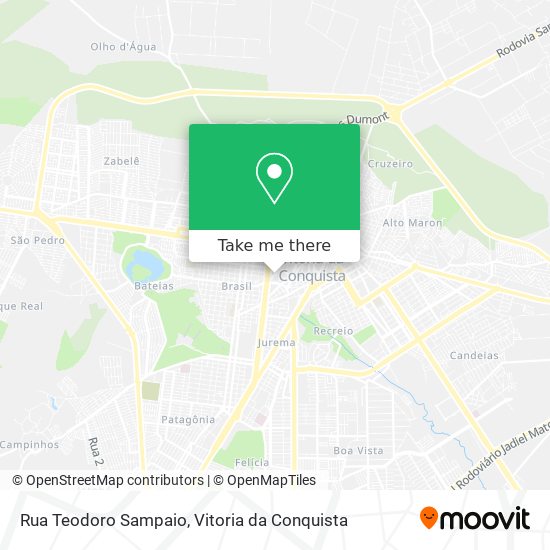 Rua Teodoro Sampaio map
