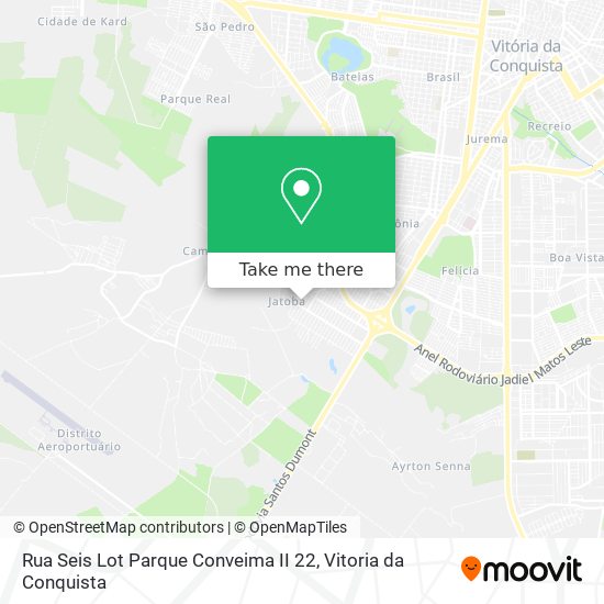 Rua Seis Lot Parque Conveima II 22 map