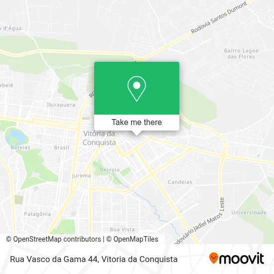 Rua Vasco da Gama 44 map