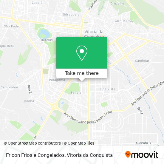 Fricon Frios e Congelados map