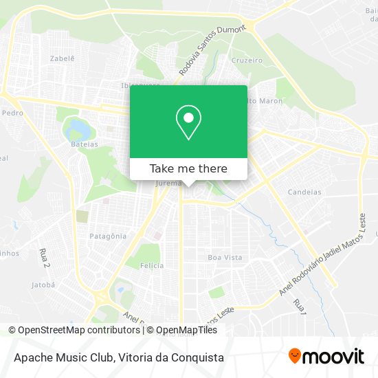 Apache Music Club map