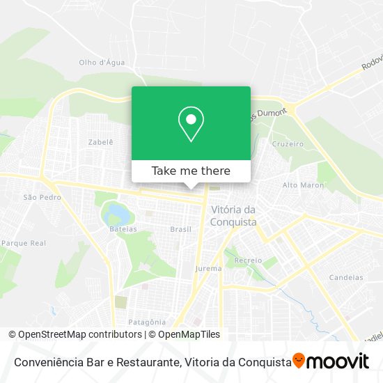 Conveniência Bar e Restaurante map